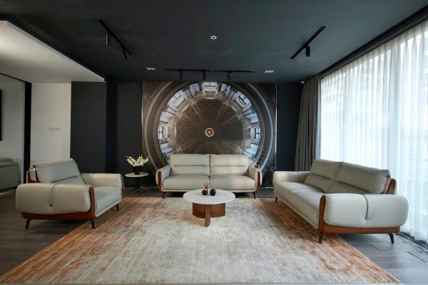 sofa da thật