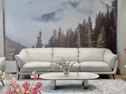 Sofa Classico Bocelli A5320 da thật – đệm lông vũ 7:3 và mút kép siêu đàn hồi