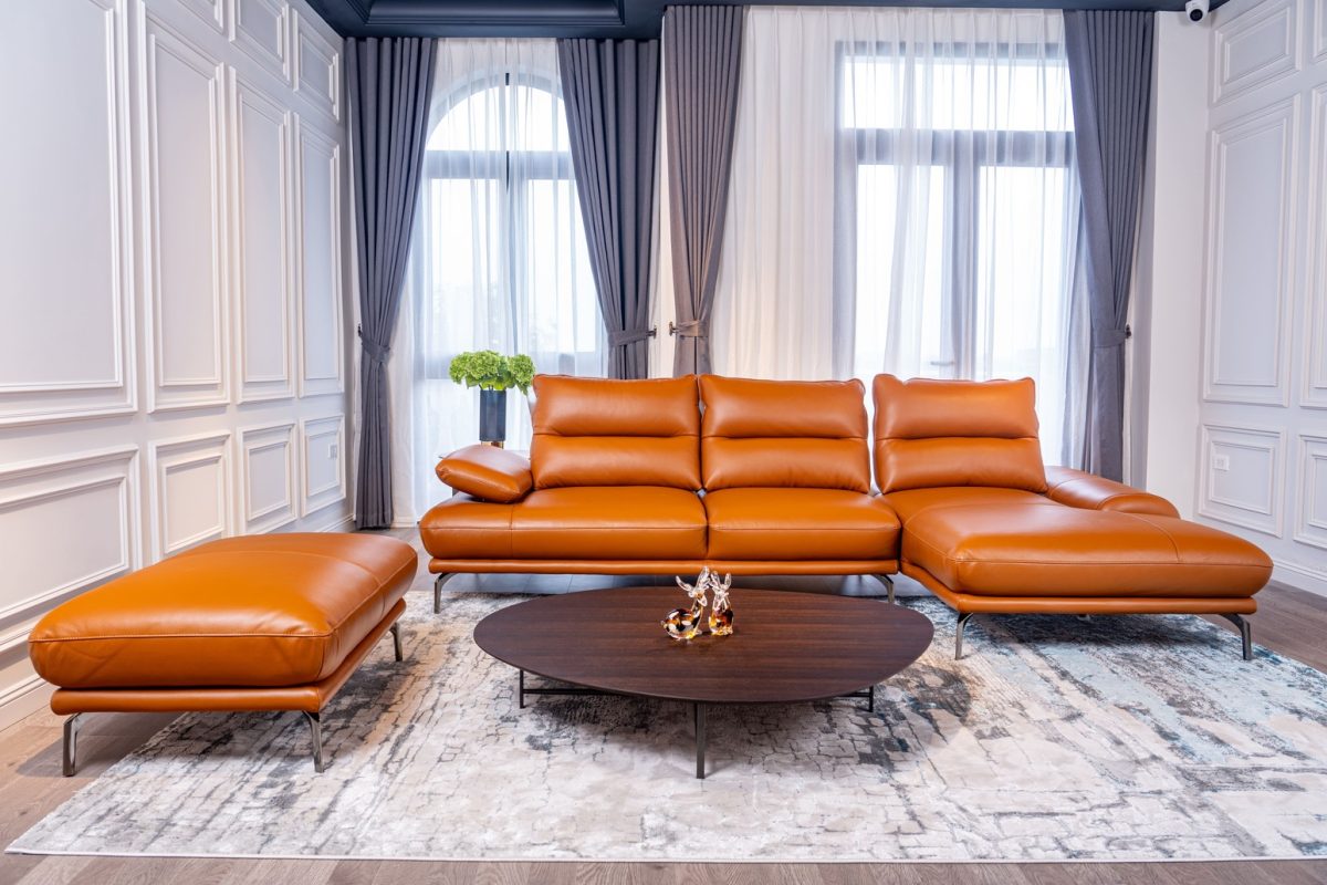 Sofa Lucca Bocelli A5260 da thật – tựa lưng điều chỉnh, tay vịn đa khẩu độ