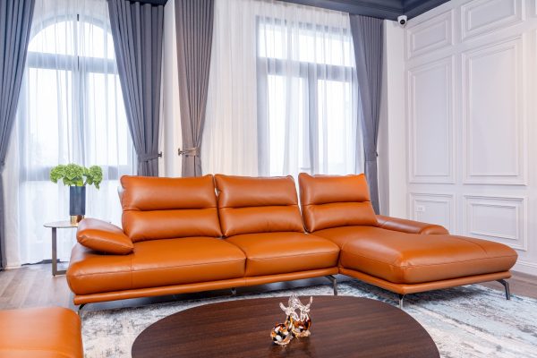 Sofa Lucca Bocelli A5260 da thật — tựa lưng điều chỉnh và tay vịn đa khẩu độ